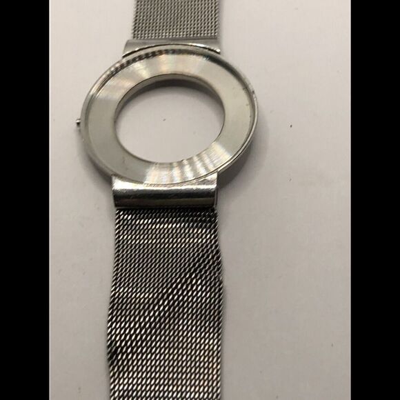 Skagen Watch Parts Band 20mm Clasp Case 34mm No Crystal Silver Links  PY252 - Picture 2 of 8